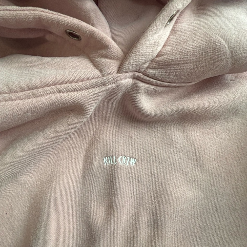 Kill Crew oversized LUX baby pink Women's Hoodie ✨
